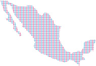 mapa méxico amvek